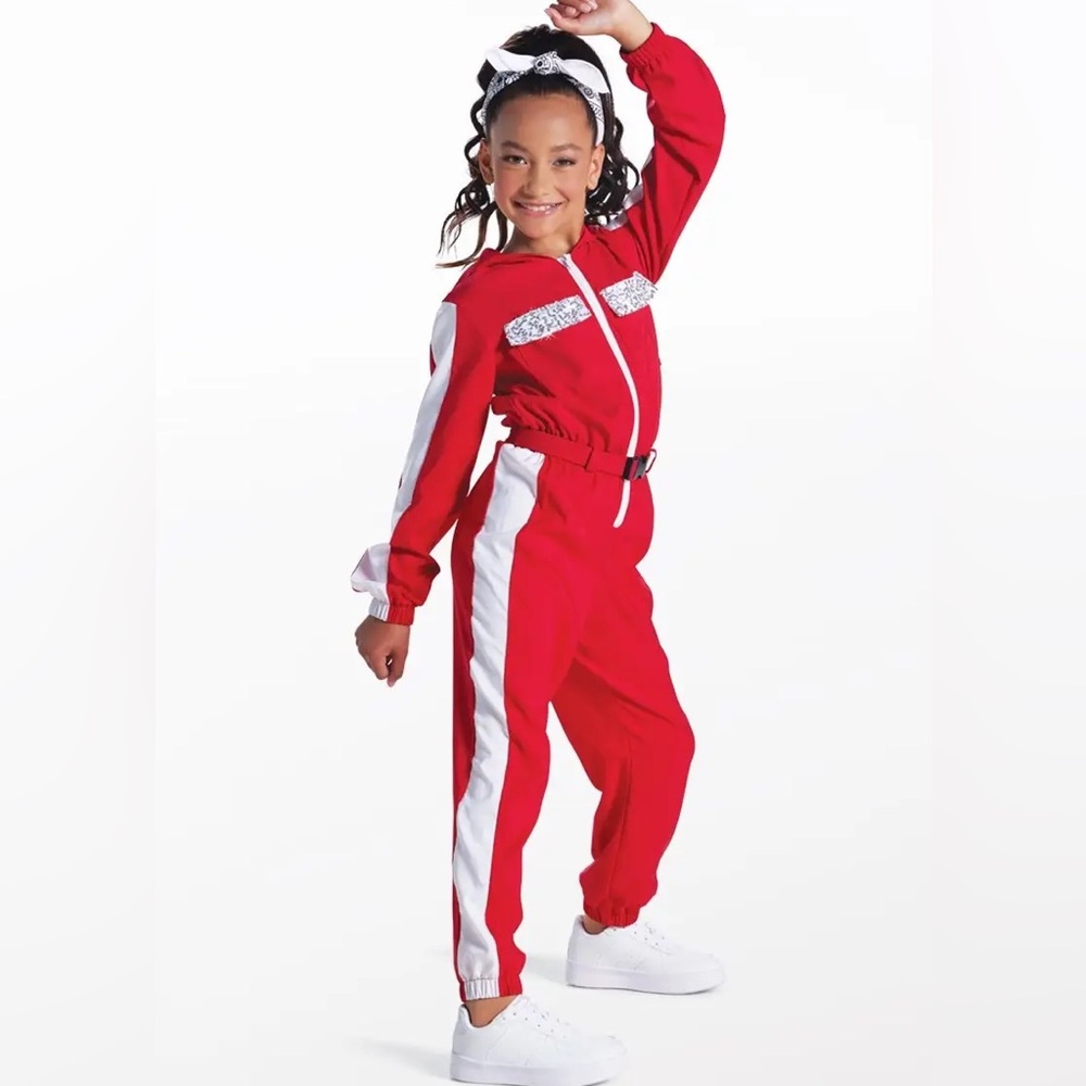 Weissman dance costume, “Where My Girls At”, 
17462, size MC, child medium